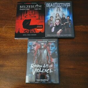 Lot of 3 Shudder Horror DVDs